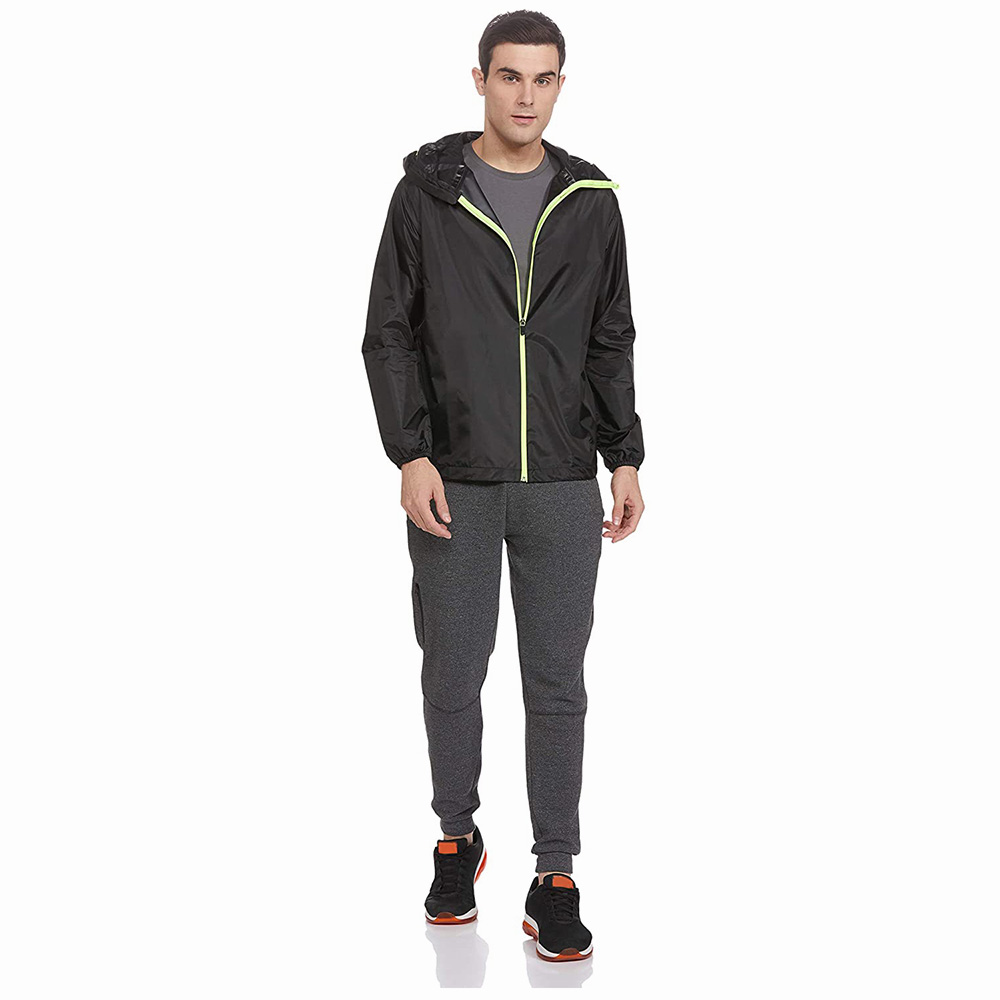 National Apparels Summer Hiking Farm Work Rain Jacket Man PU Hooded Rainsuit Pants Outdoor Hunter Fashion Mens Raincoat